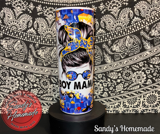 Boy mama 20 oz tumbler