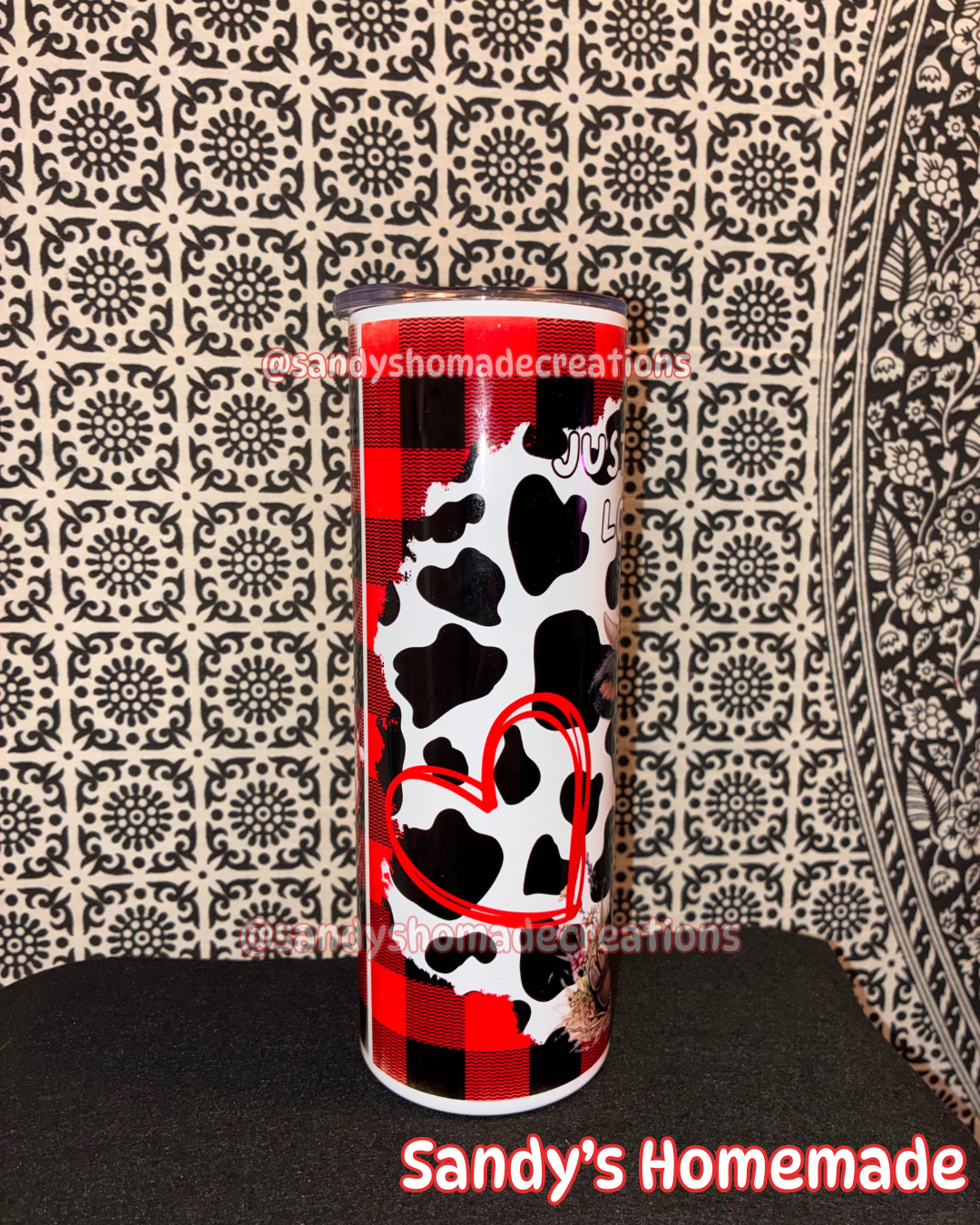 Just a girl who loves cows 20oz Tumbler