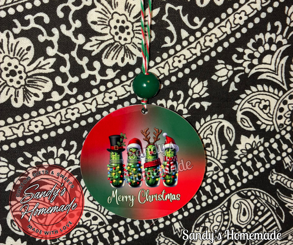 Christmas Pickles Ornament