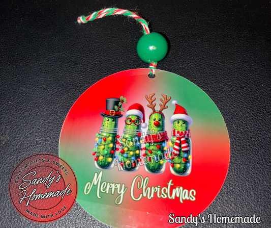 Christmas Pickles Ornament