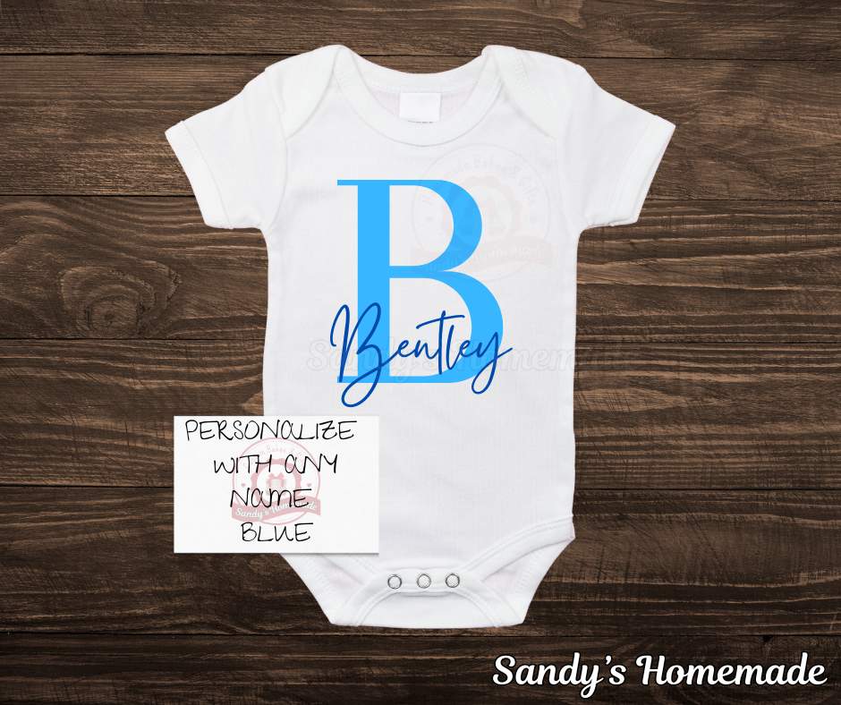 Personalized Baby Bodysuit - Personalize with any name -
