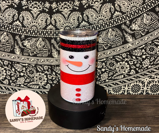 12oz Snowman tumbler