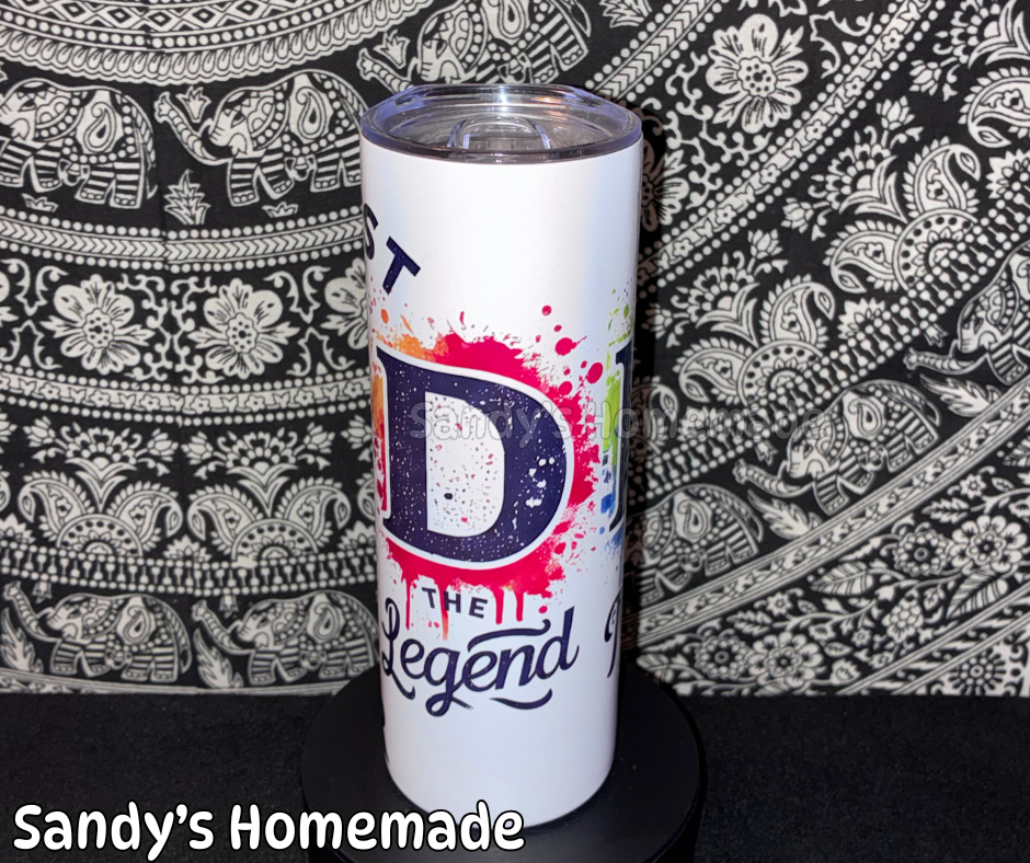 The best dad ever - 20 oz tumbler