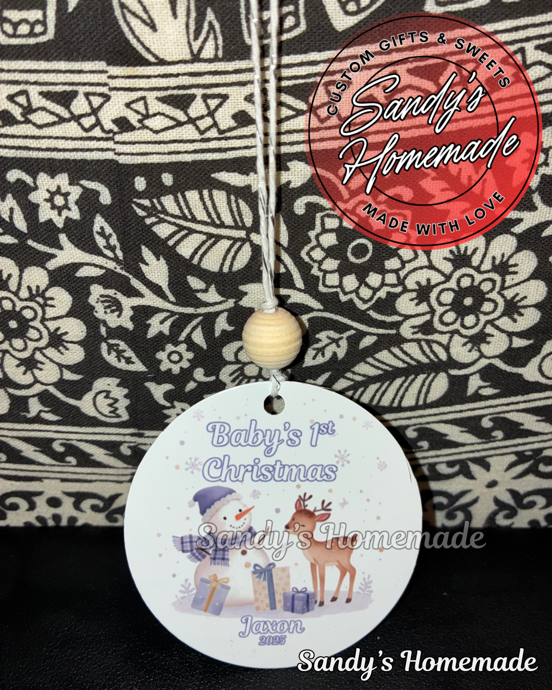 Baby's 1st Christmas Ornament