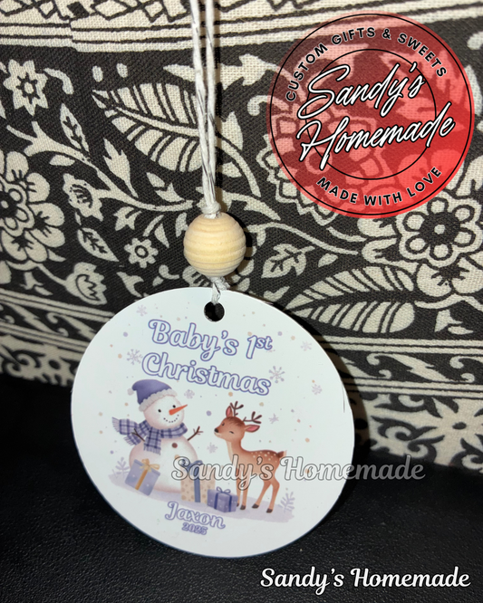 Baby's 1st Christmas Ornament