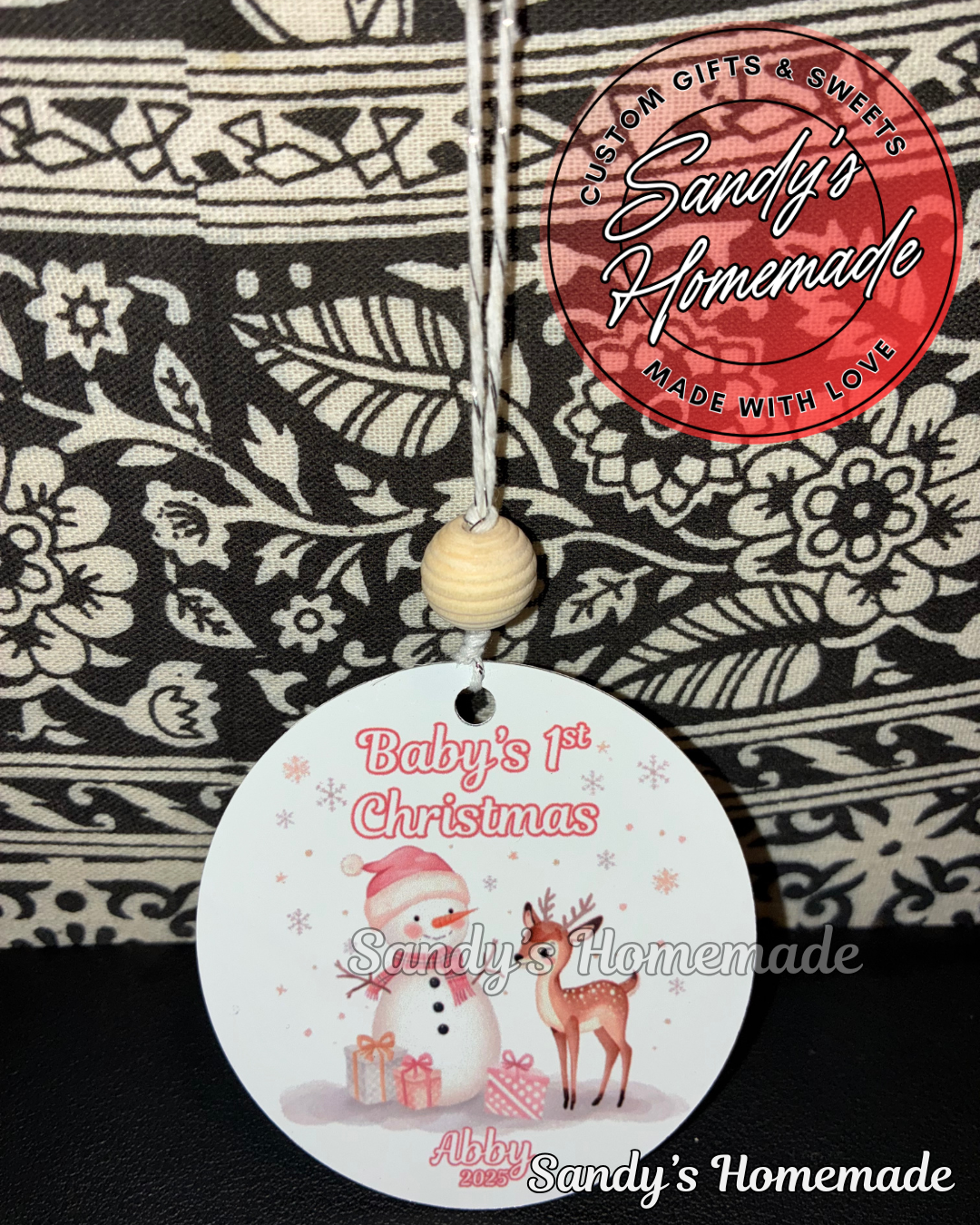 Baby's 1st Christmas Ornament