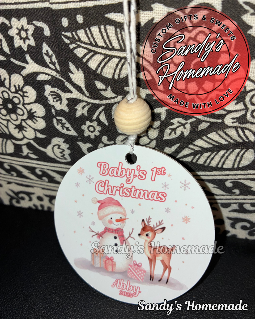 Baby's 1st Christmas Ornament