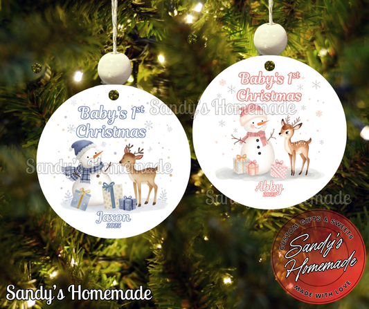 Baby's 1st Christmas Ornament