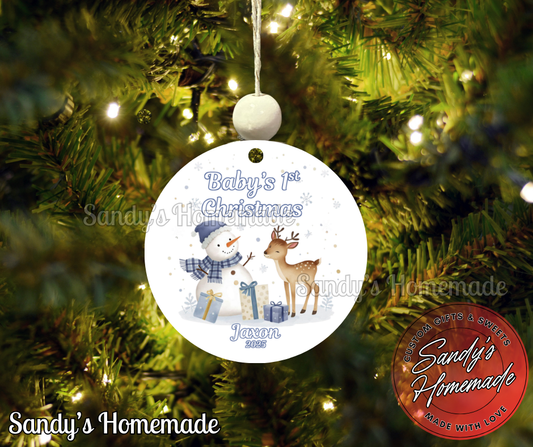 Baby's 1st Christmas Ornament