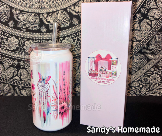 Boho 16 oz tumbler