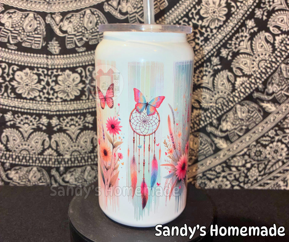 Boho 16 oz tumbler