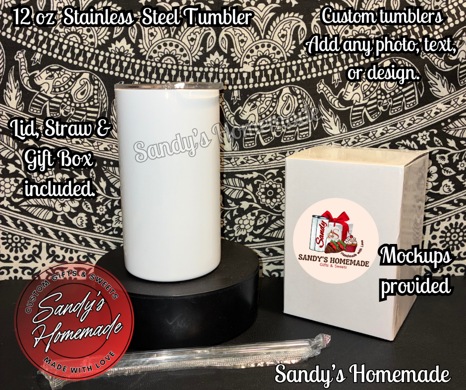 Custom Tumblers 12 & 20 oz
