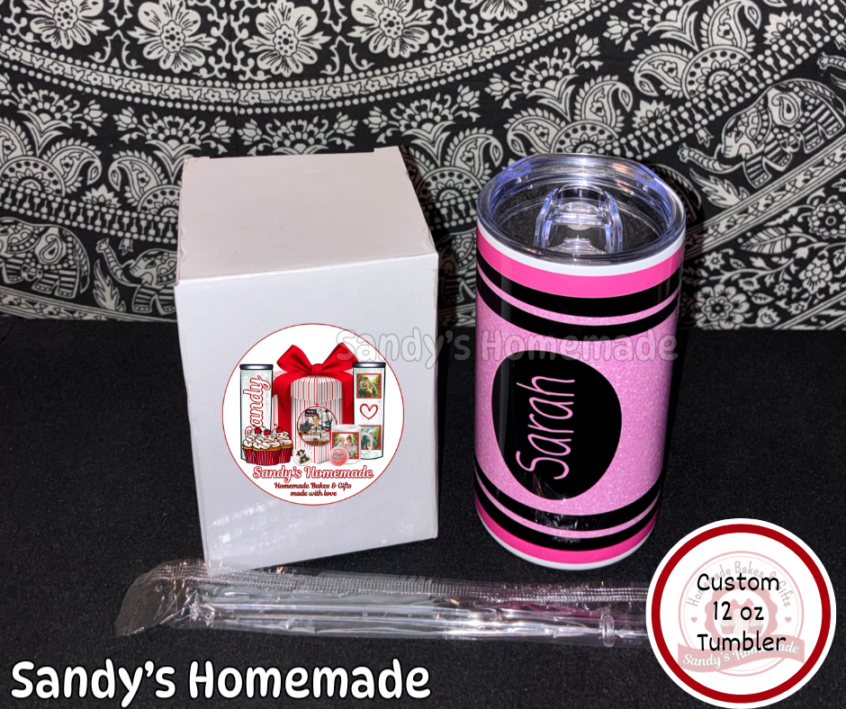 Custom tumblers - Different sizes available - Any photo, text or design -
