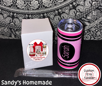 Custom tumblers - Different sizes available - Any photo, text or design -