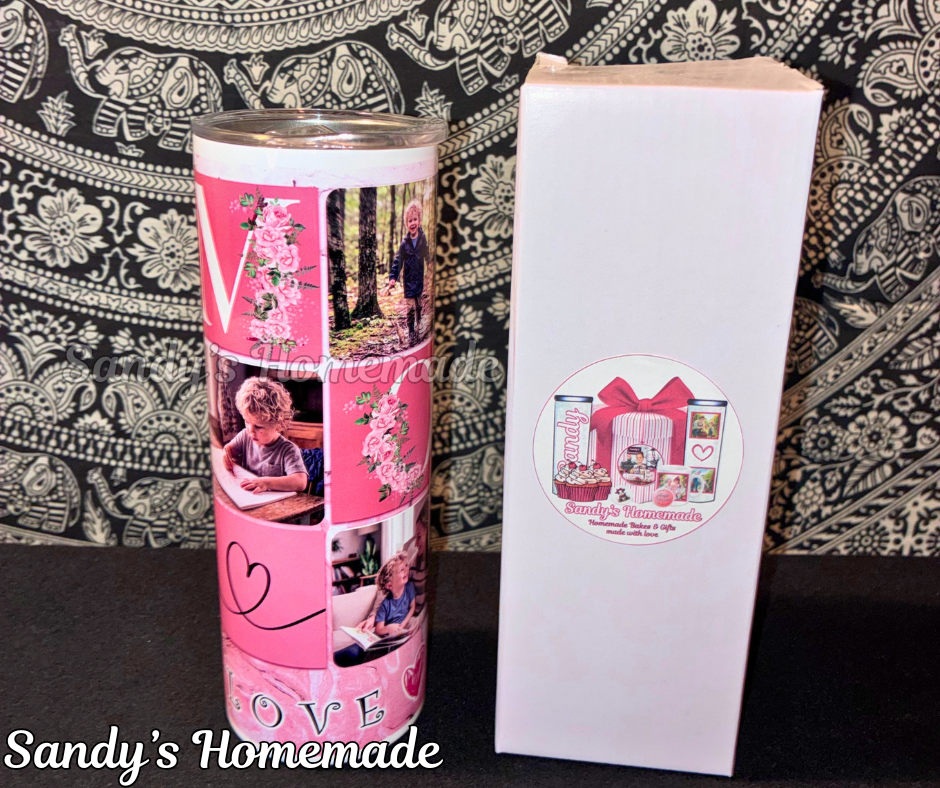 Custom I love you mom 20 oz tumbler - Customizable Mother's Day gift -