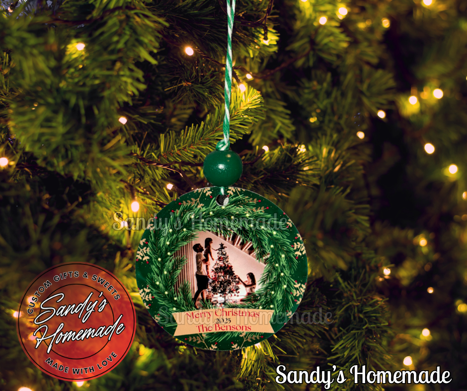 Custom Handmade Christmas Ornaments