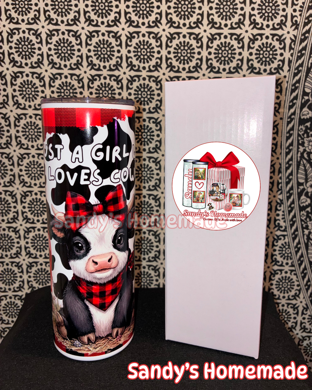 Just a girl who loves cows 20oz Tumbler
