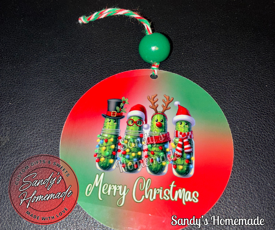 Christmas Pickles Ornament