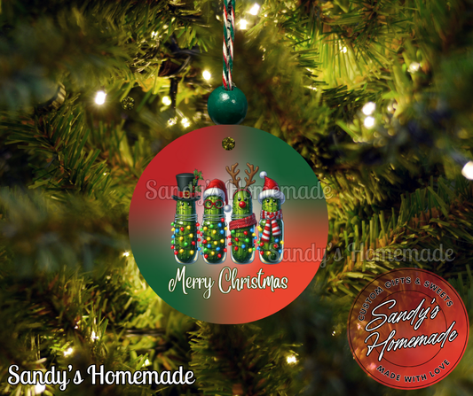 Christmas Pickles Ornament