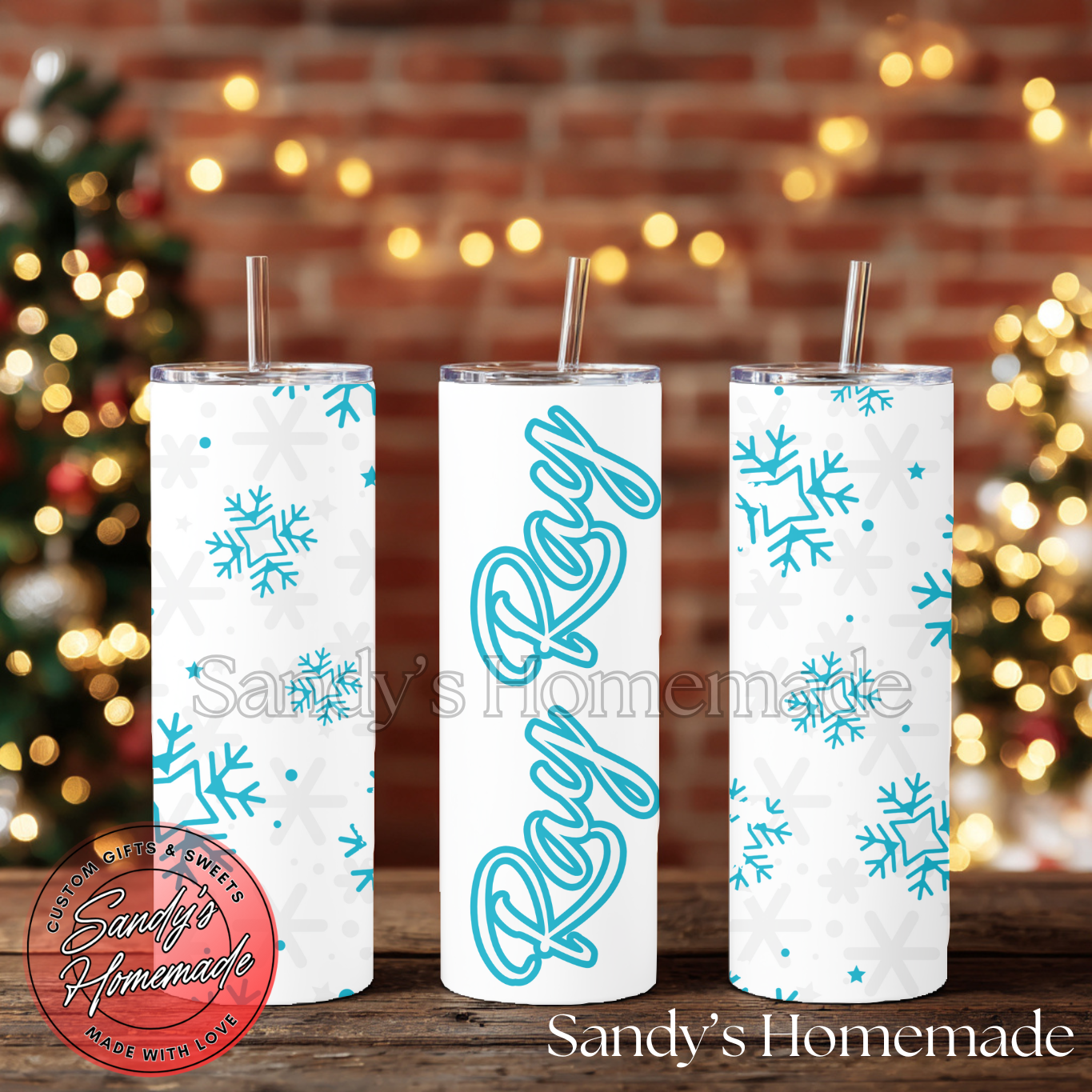 Personalized Christmas Tumblers