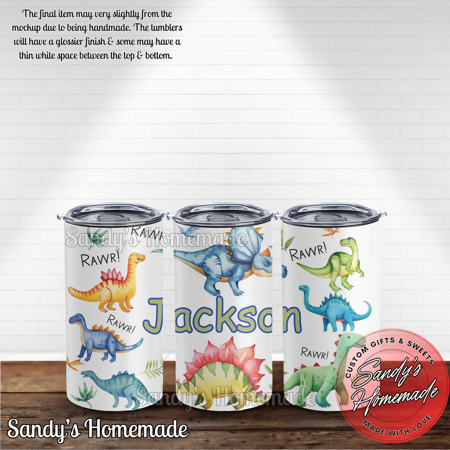 Just a boy who loves dinosaurs 12 oz tumbler