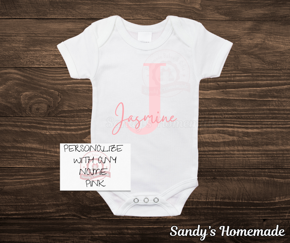 Personalized Baby Bodysuit - Personalize with any name -