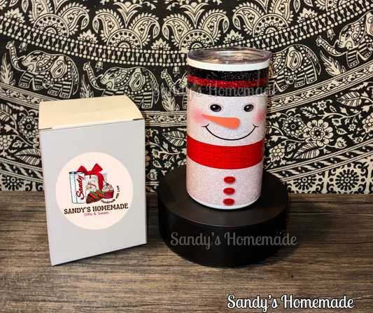 12oz Snowman tumbler