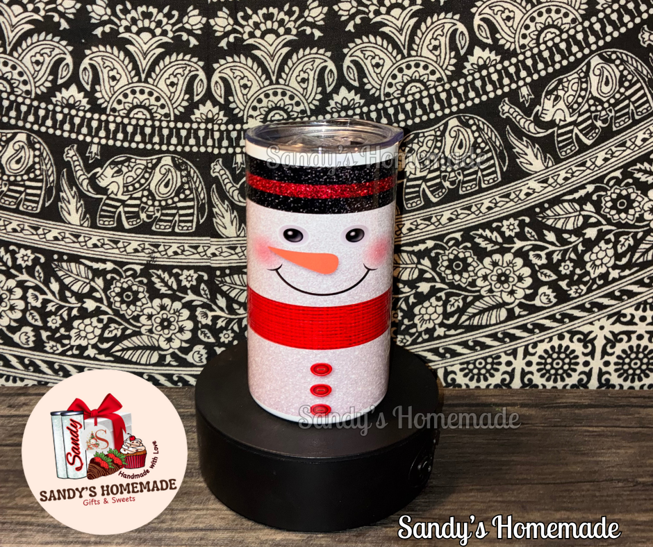 12oz Snowman tumbler