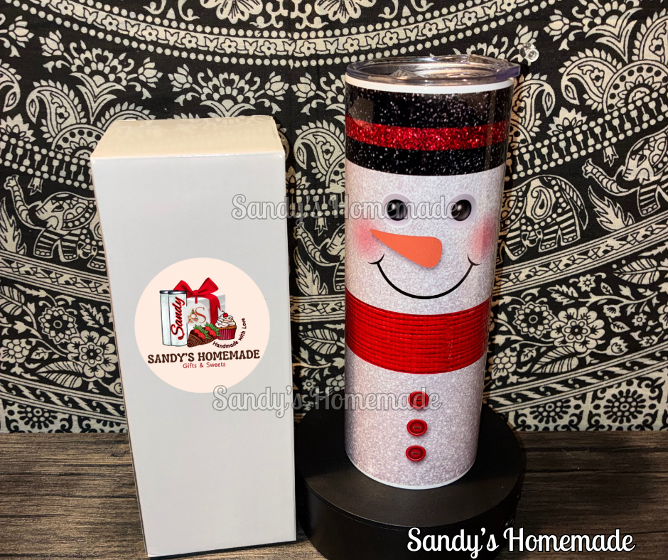 20oz Snowman tumbler