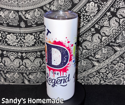 The best dad ever - 20 oz tumbler